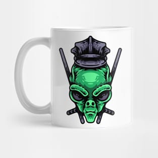 Alien Cops Mug